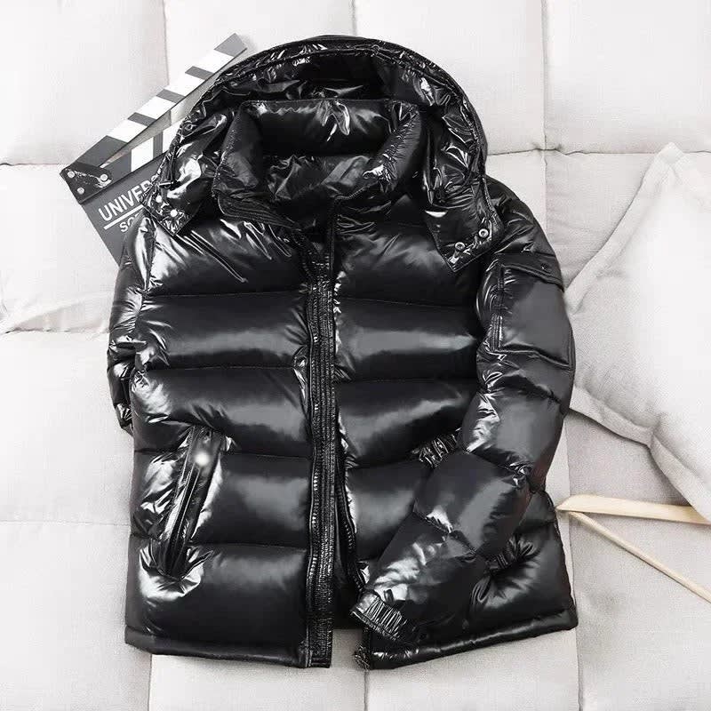 Men's Shiny Down Puffer Jacket | Barry_3