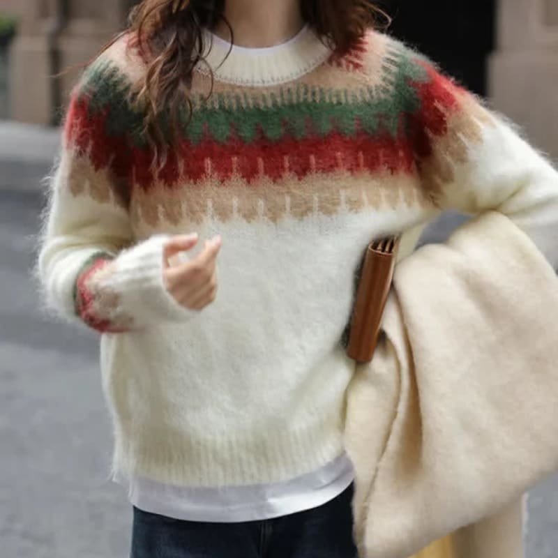 Women's Ugly Christmas Chunky Knit Jumper | Clara_1