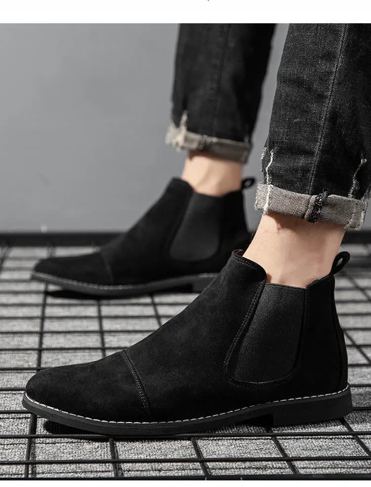 Men's Suede Chelsea Boots | Nicholas_6