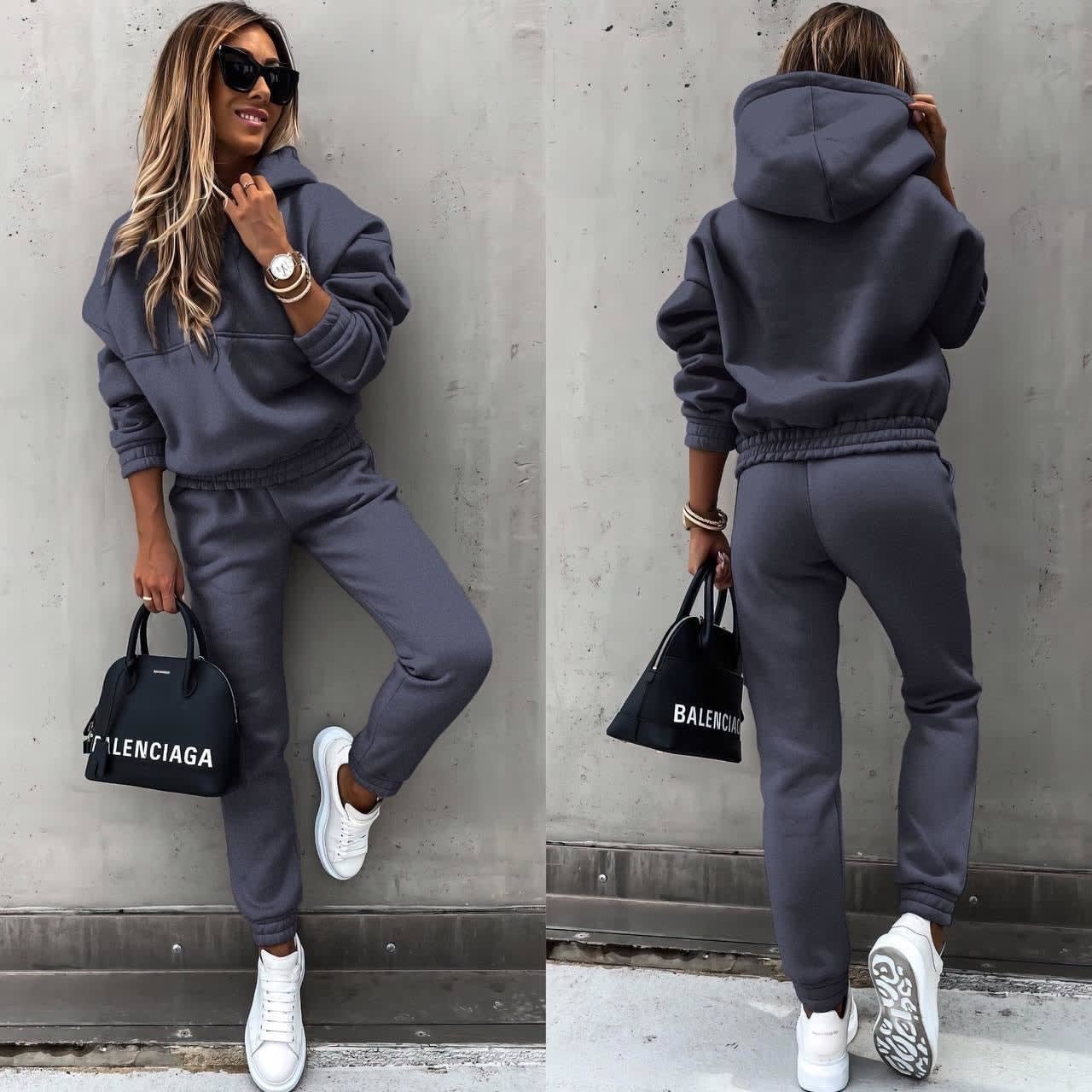 Women's Oversized Hoodie and Jogger Set | Llinos_2