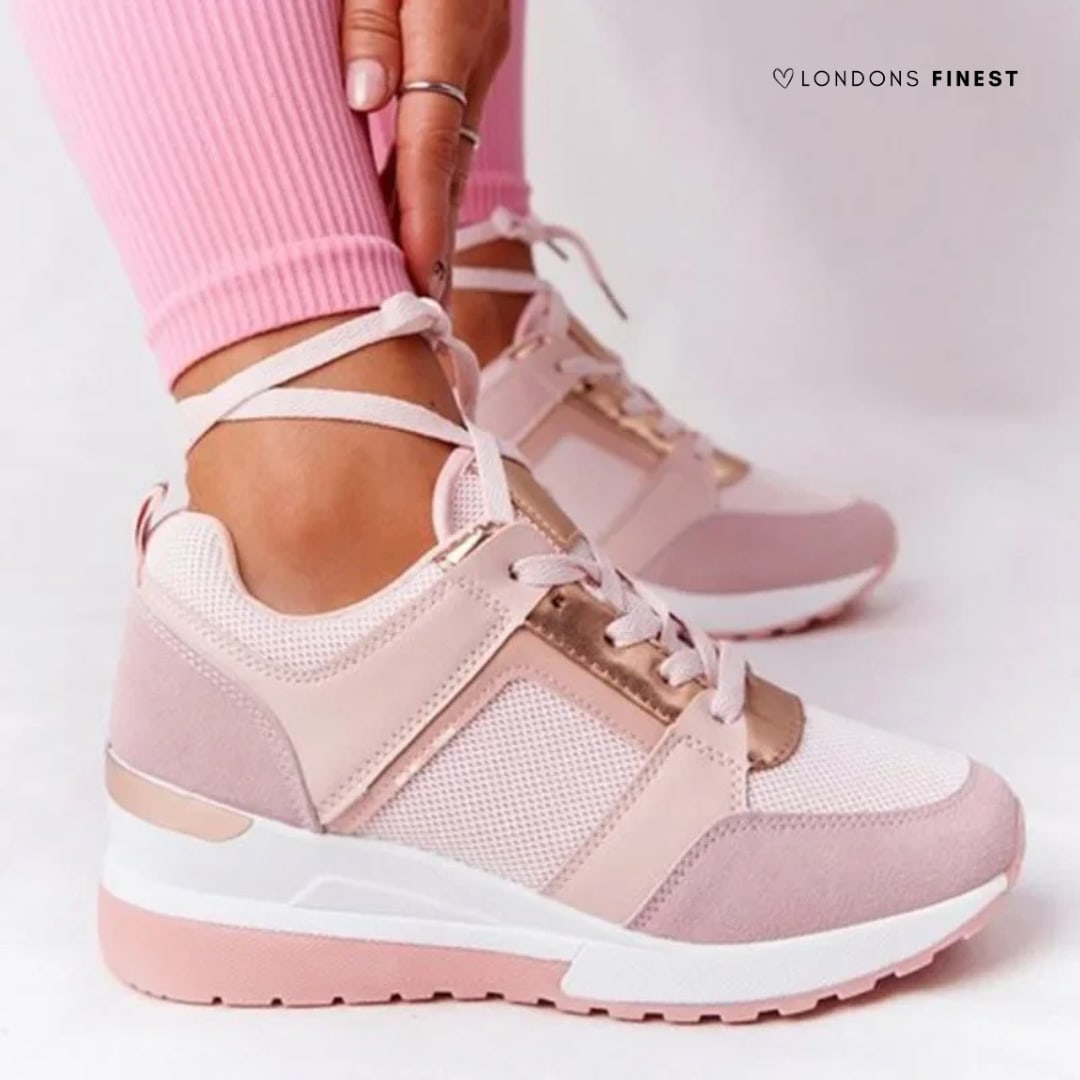 Women's Perforated Platform Trainers | Sibyl_2