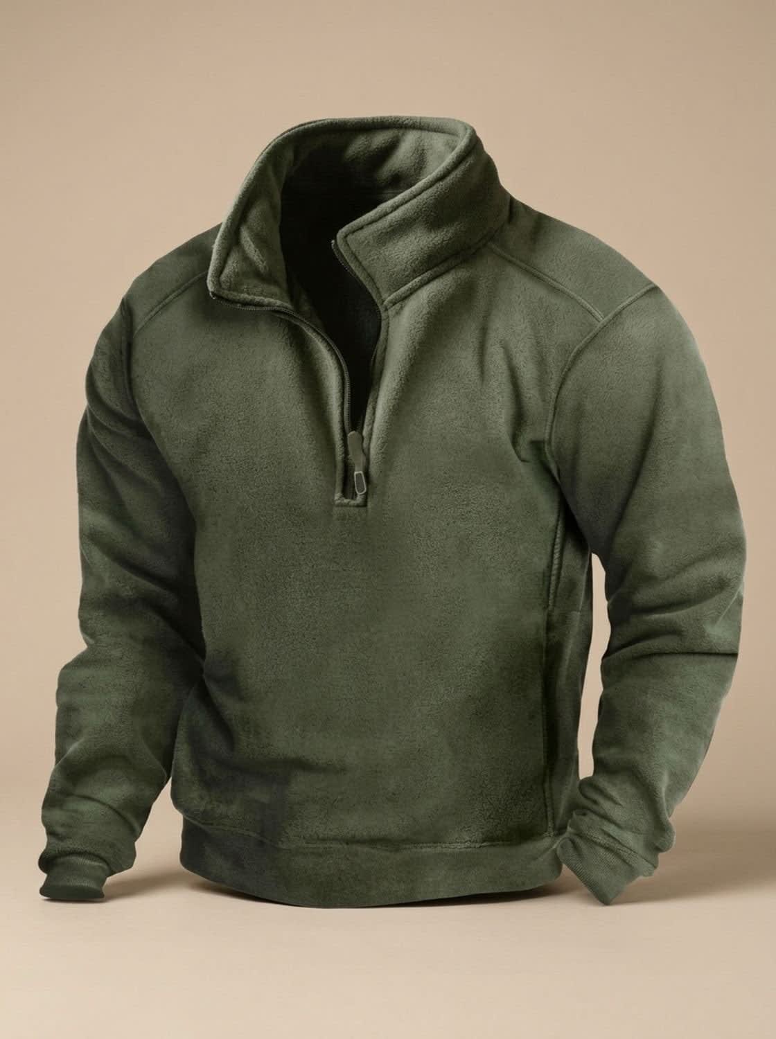 Men's Fleece Quarter Zip Pullover | Rupert_3
