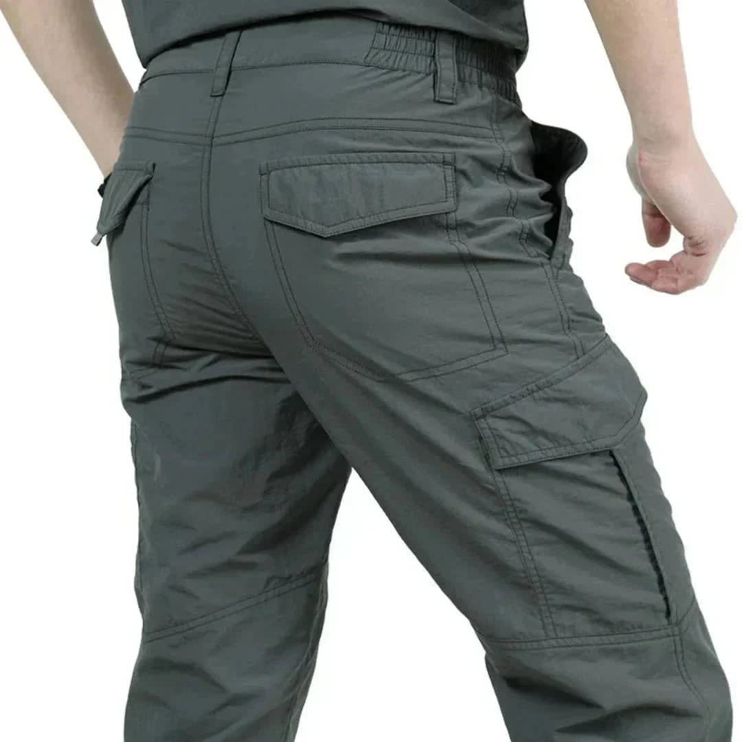 Men's Cotton Cargo Trousers | Eachann_4