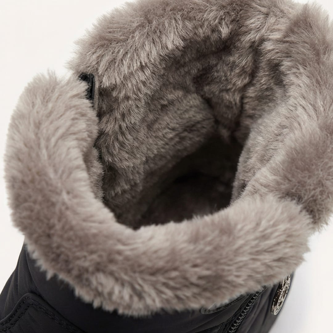 Women's Fur Lined Side Zip Winter Boots | Phoebe_8