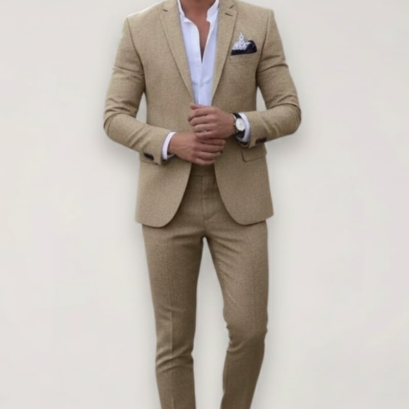 Men's Slim Fit Two-Piece Suit | Woody_1