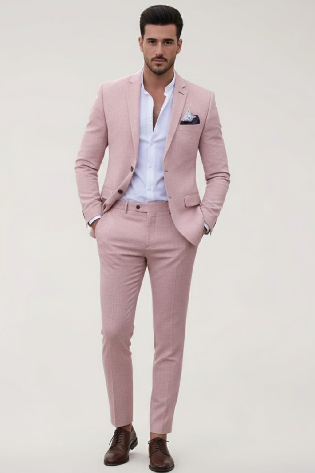 Men's Slim Fit Two-Piece Suit | Woody_3