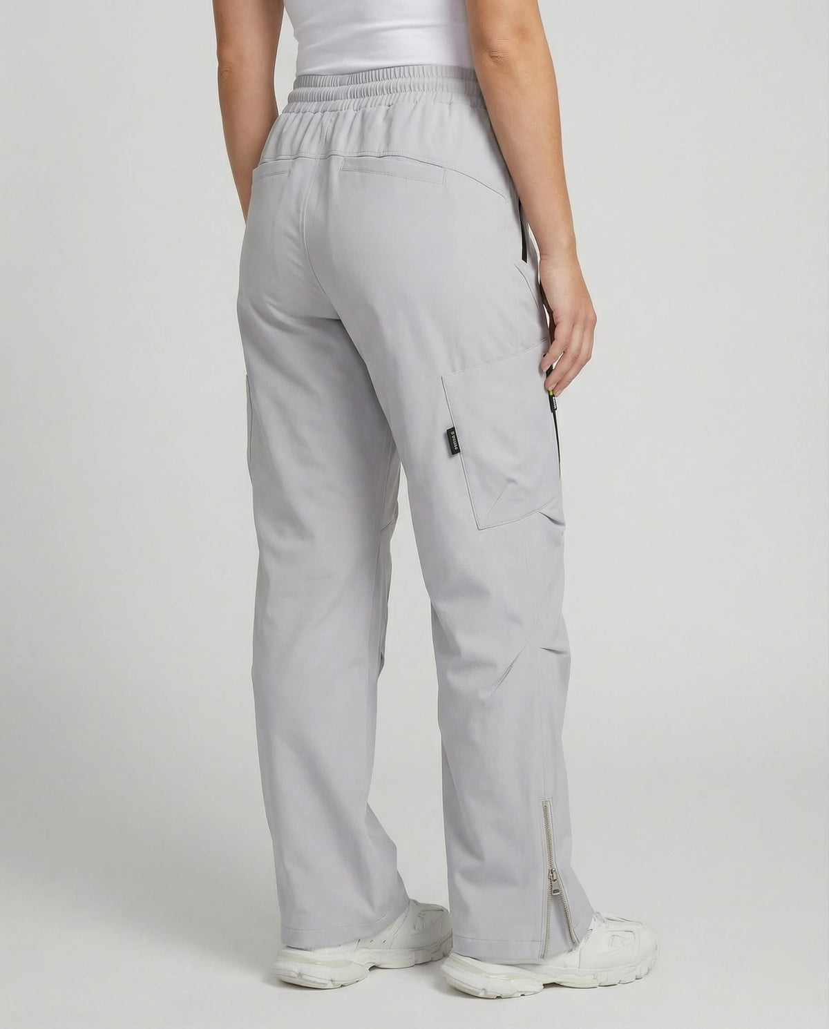 Women's Fleece Lined Cargo Ski Trousers For Winter | Naomi_4