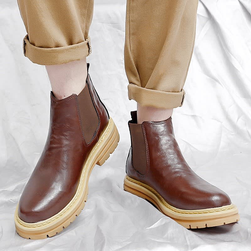Men's Leather Chelsea Boots | Ian_3