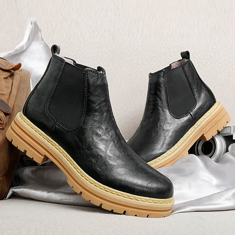 Men's Leather Chelsea Boots | Ian_5