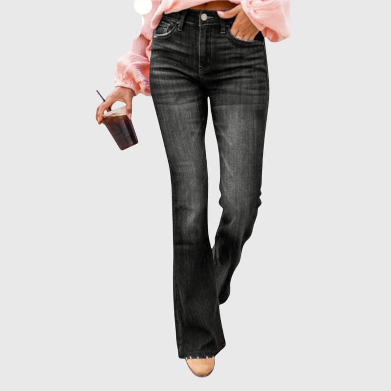 Women's Stretch Bootcut Jeans | Veronica_1