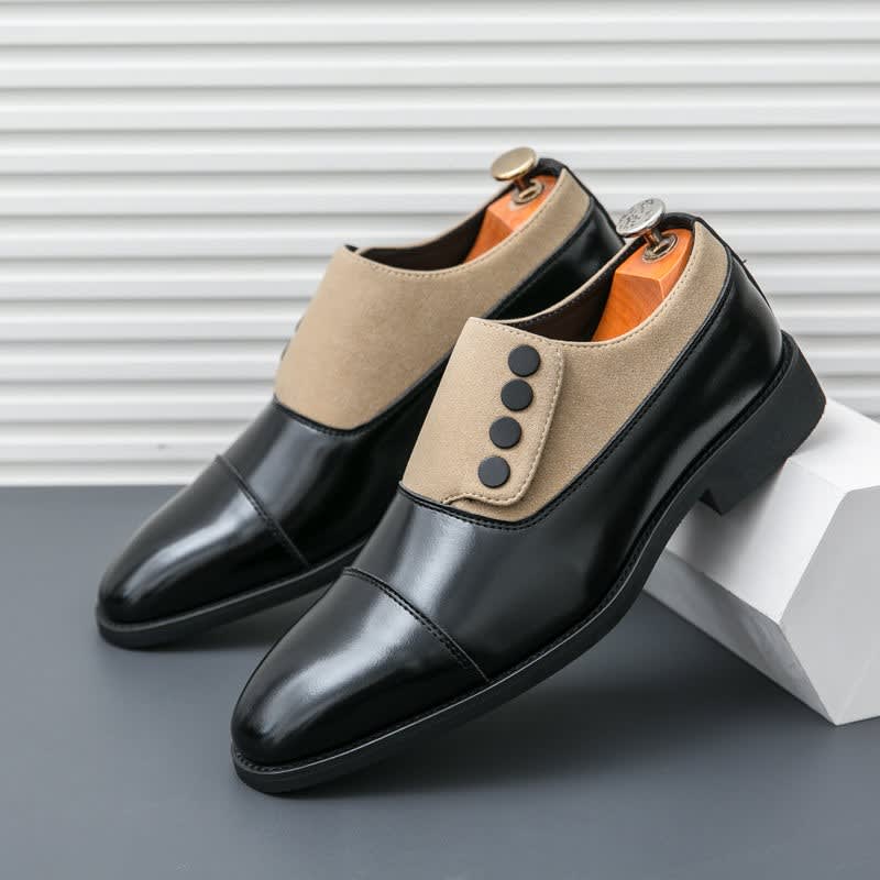 Men's Two Tone Leather Formal Shoes | Ainsley_1