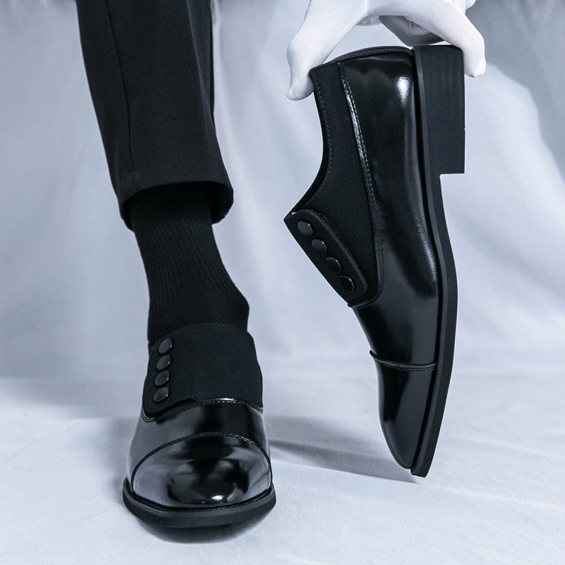 Men's Two Tone Leather Formal Shoes | Ainsley_13