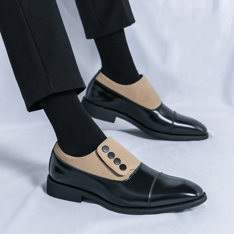 Men's Two Tone Leather Formal Shoes | Ainsley_15
