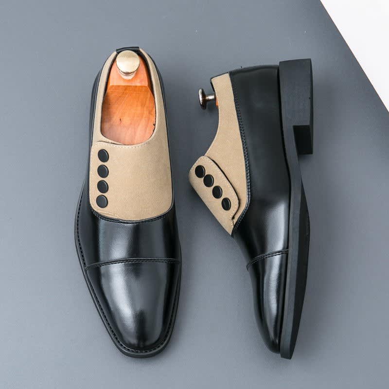 Men's Two Tone Leather Formal Shoes | Ainsley_4