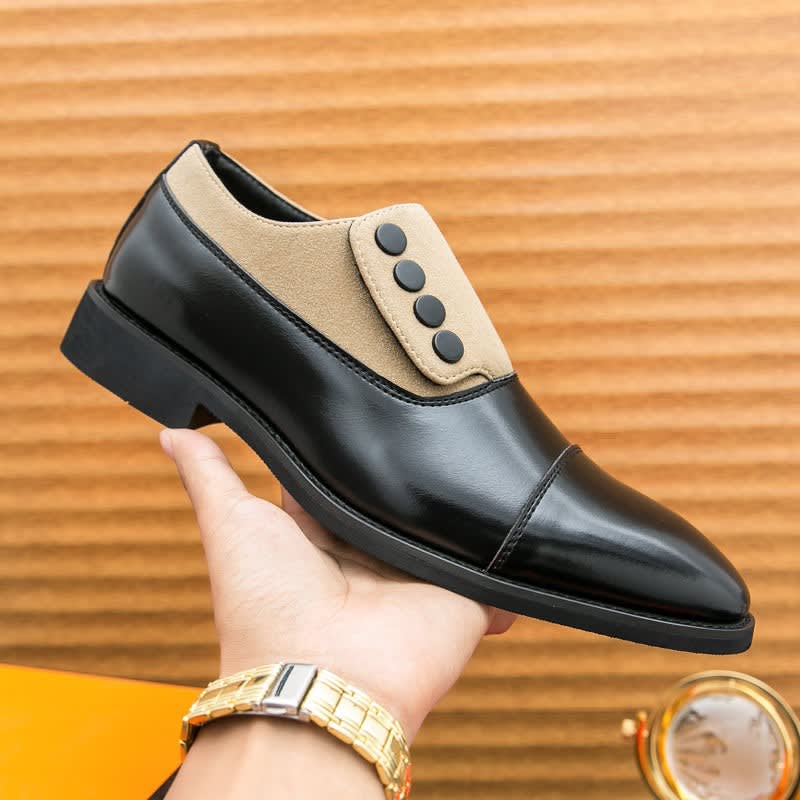 Men's Two Tone Leather Formal Shoes | Ainsley_6
