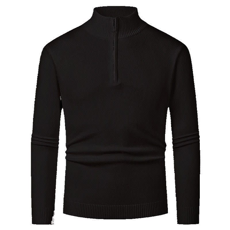 Men's Slim Fit Quarter Zip Jumper | Silas_14