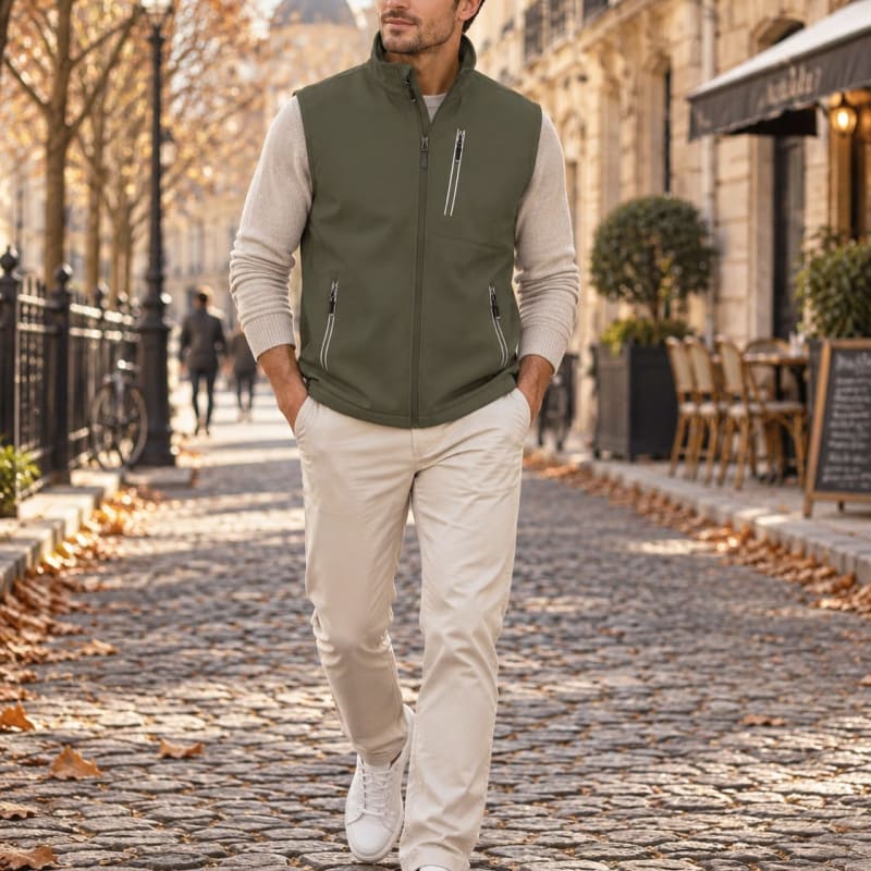 Men's Lightweight Softshell Gilet | Graham_1