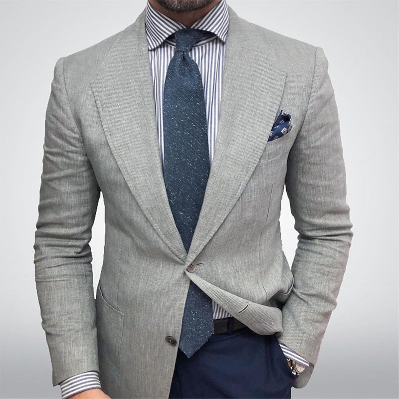 Men's Textured Tailored Blazer | Jack_2