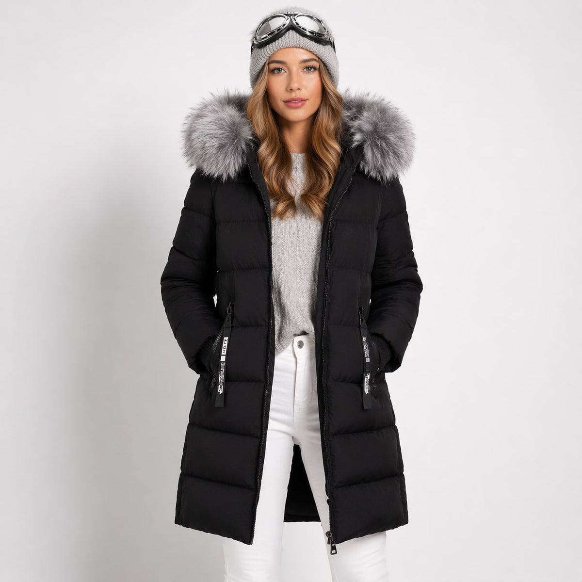 Women's Insulated Hooded Parka | Fidelia_4