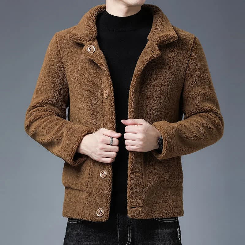 Men's Slim Fit Sherpa Jacket | Tobias_2