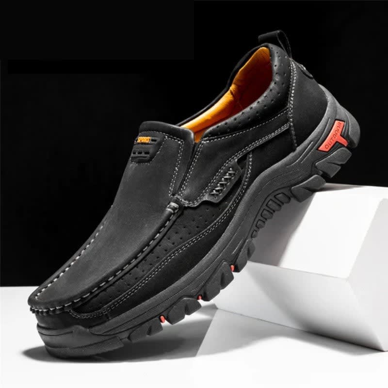 Men's Leather Slip-On Loafers | Rowan_10