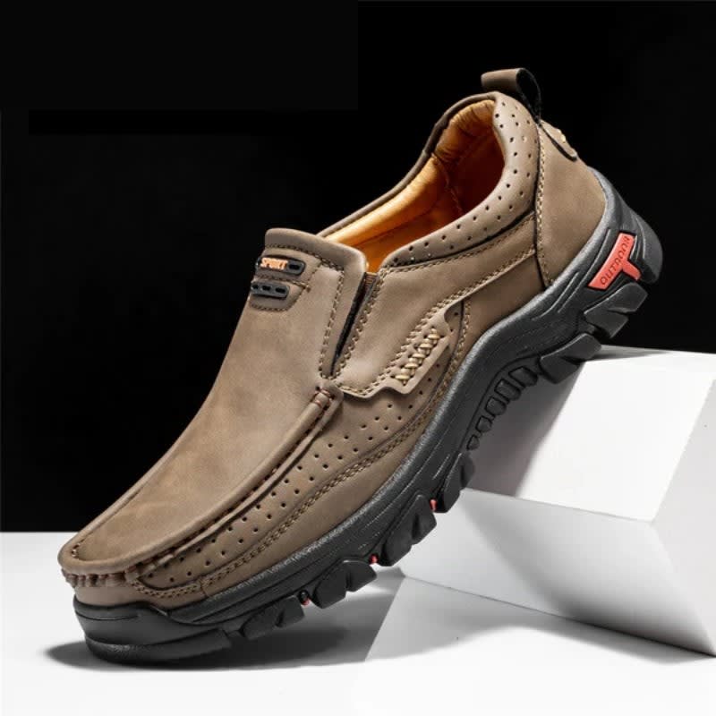 Men's Leather Slip-On Loafers | Rowan_4