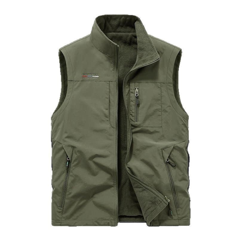 Men's Windproof Fleece Gilet | Karl_5