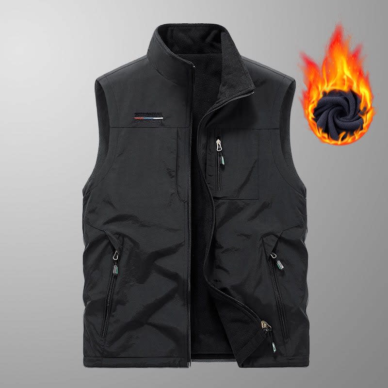 Men's Windproof Fleece Gilet | Karl_7