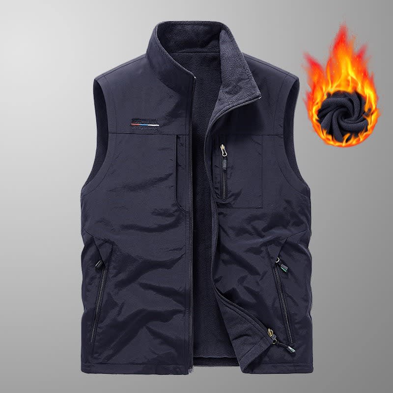 Men's Windproof Fleece Gilet | Karl_8