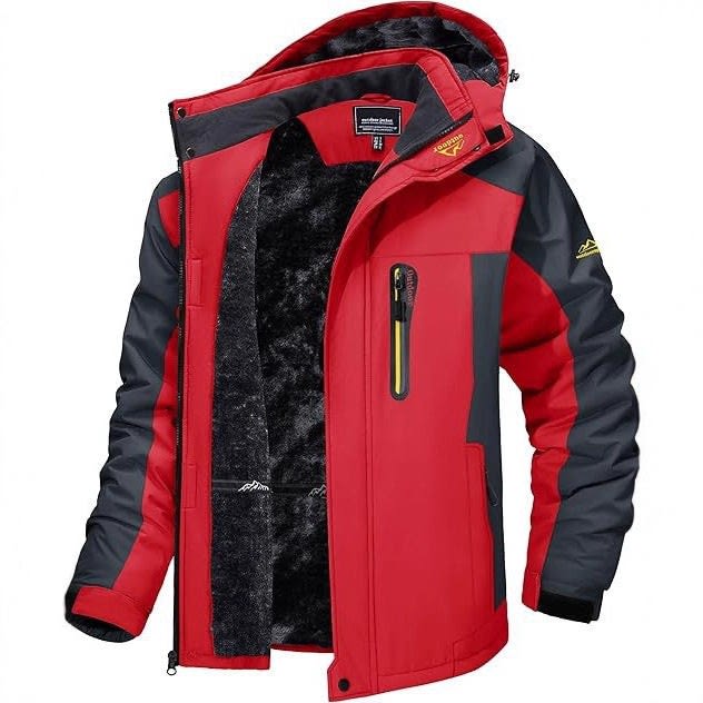 Men's Waterproof Fleece Lined Ski Jacket For Winter | William_2