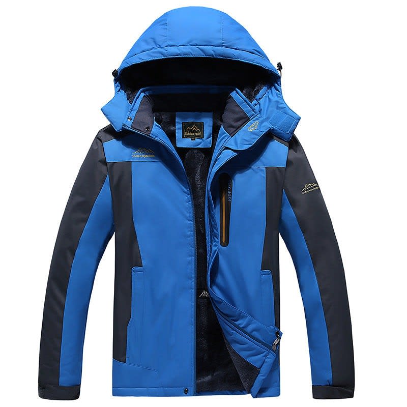 Men's Waterproof Fleece Lined Ski Jacket For Winter | William_5