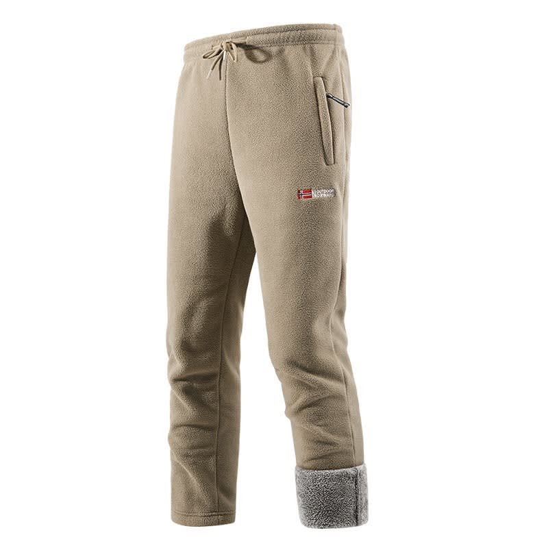 Men's Sherpa Lined Fleece Joggers | Thomas_9