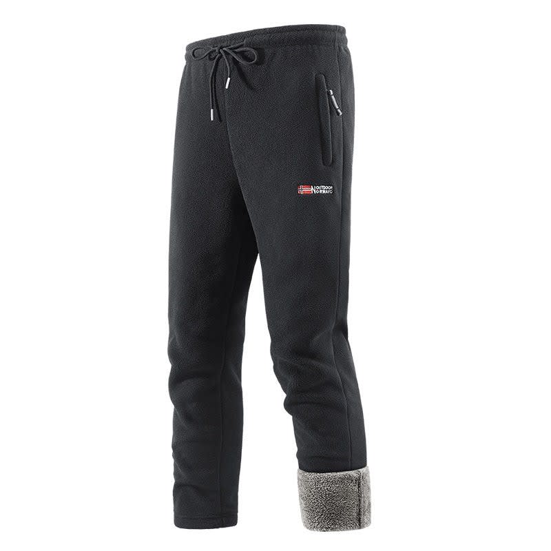 Men's Sherpa Lined Fleece Joggers | Thomas_5