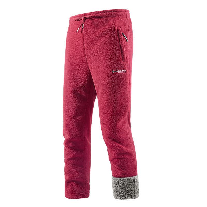 Men's Sherpa Lined Fleece Joggers | Thomas_7