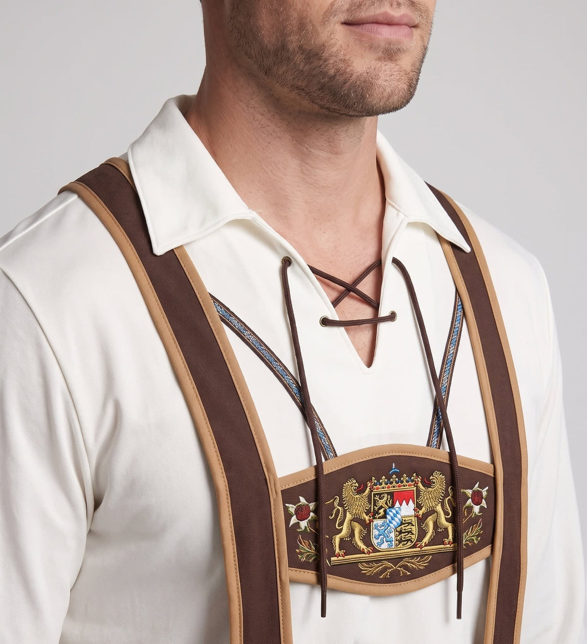 Men's Bavarian Oktoberfest Lederhosen | Sidney_2