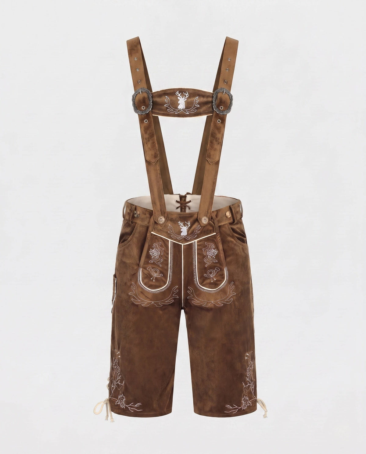 Men's Embroidered Lederhosen Shorts | Robert_6