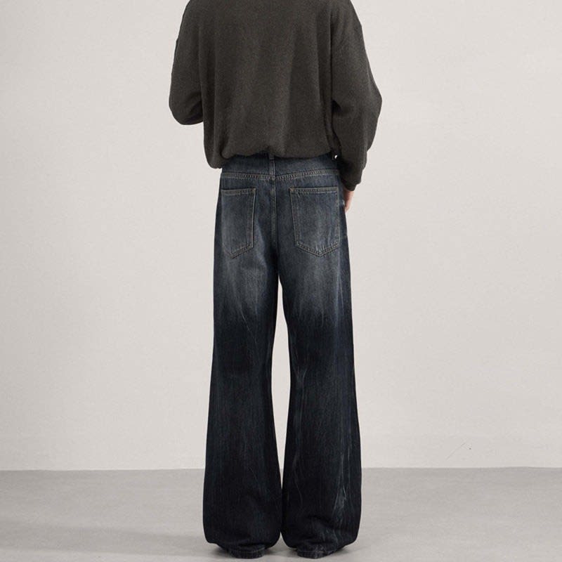 Men's Wide Leg Flared Jeans | Tobias_3