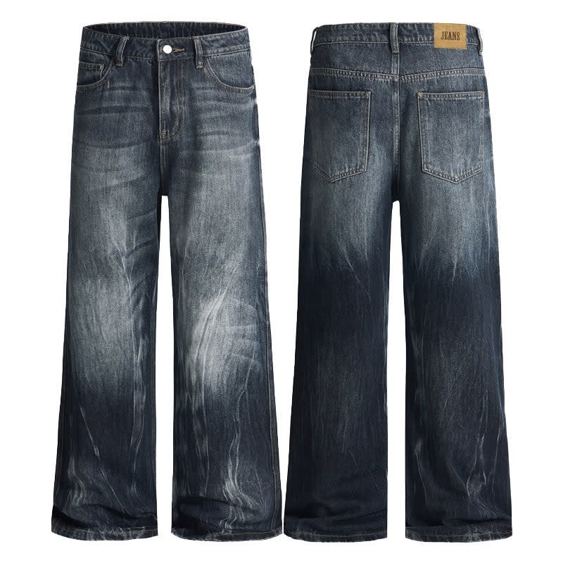Men's Wide Leg Flared Jeans | Tobias_4