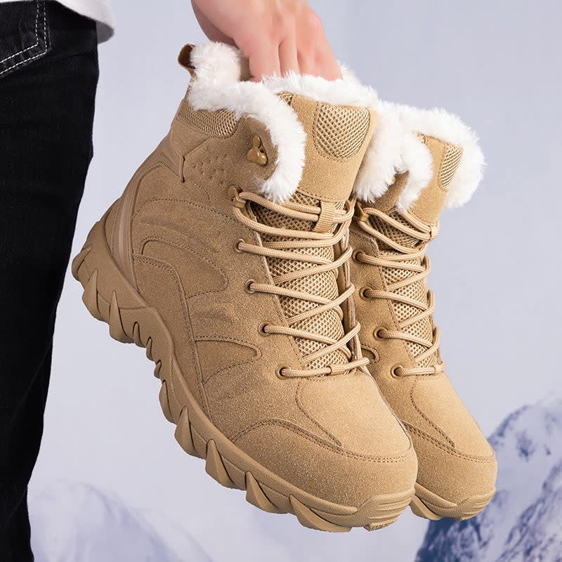 Men's Water Repellent Lace Up Winter Boots | Titus_1