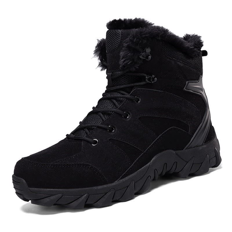 Men's Water Repellent Lace Up Winter Boots | Titus_6