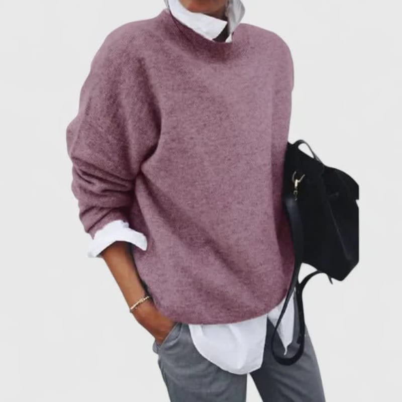Women's Relaxed Fit Knit Jumper | Sadie_1