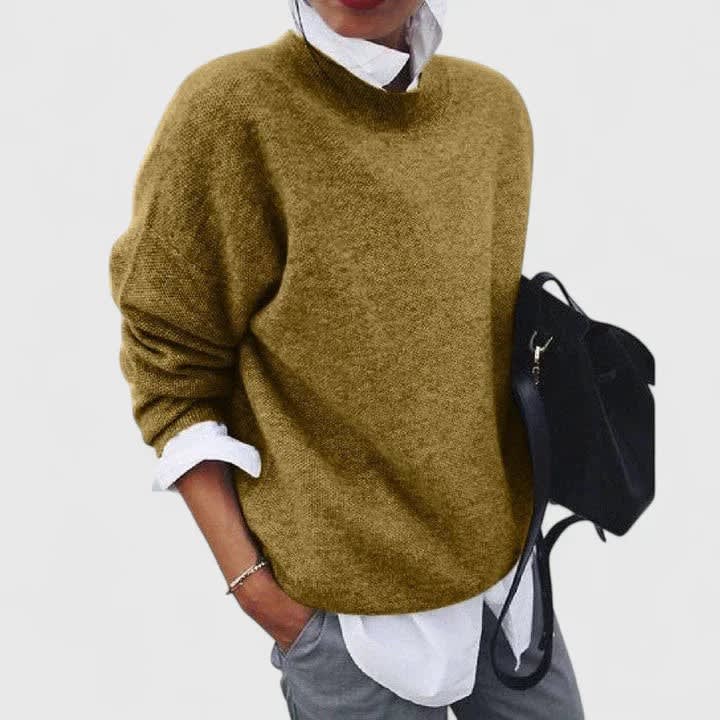 Women's Relaxed Fit Knit Jumper | Sadie_2