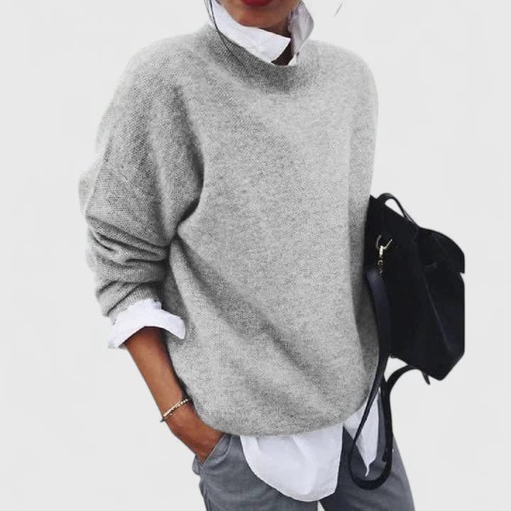 Women's Relaxed Fit Knit Jumper | Sadie_4