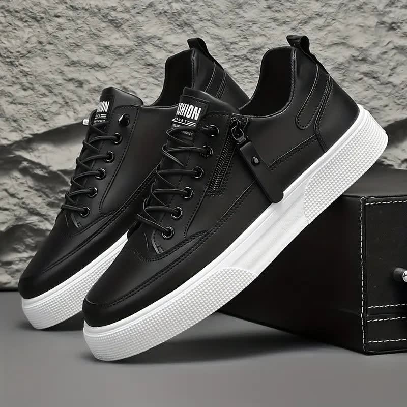 Men's Leather Low Top Trainers | Rupert_1