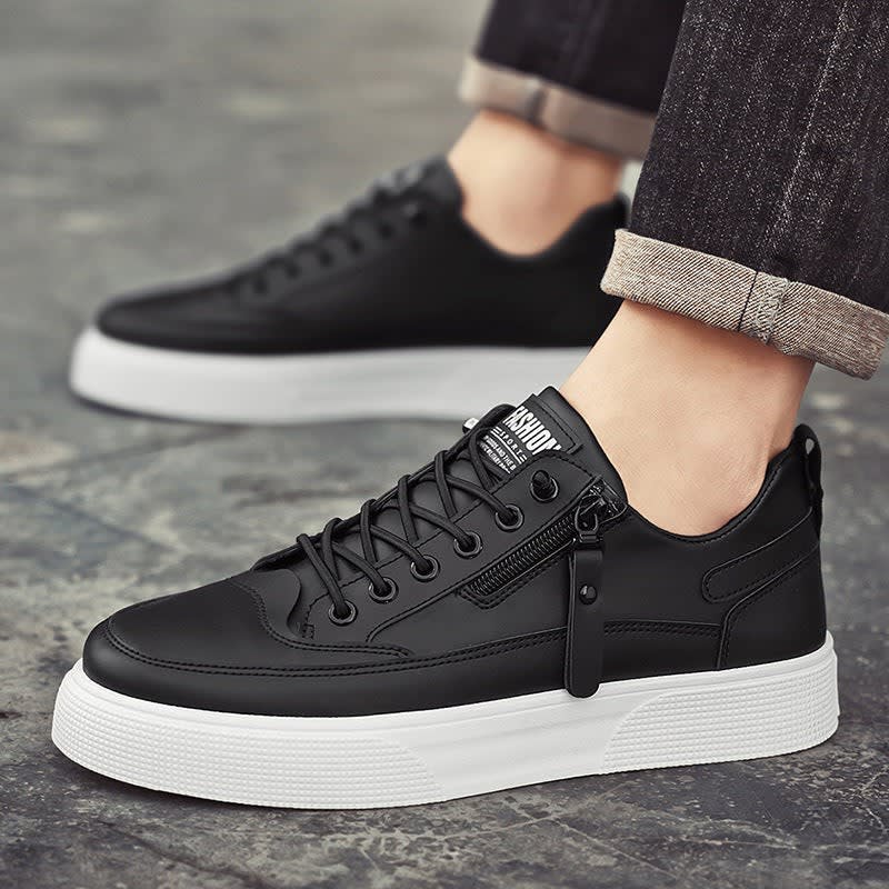 Men's Leather Low Top Trainers | Rupert_3