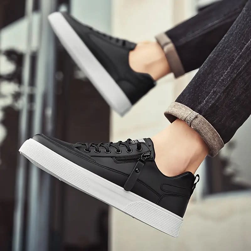 Men's Leather Low Top Trainers | Rupert_4