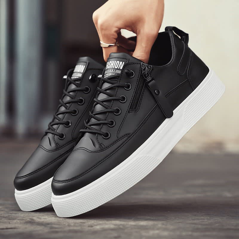 Men's Leather Low Top Trainers | Rupert_5