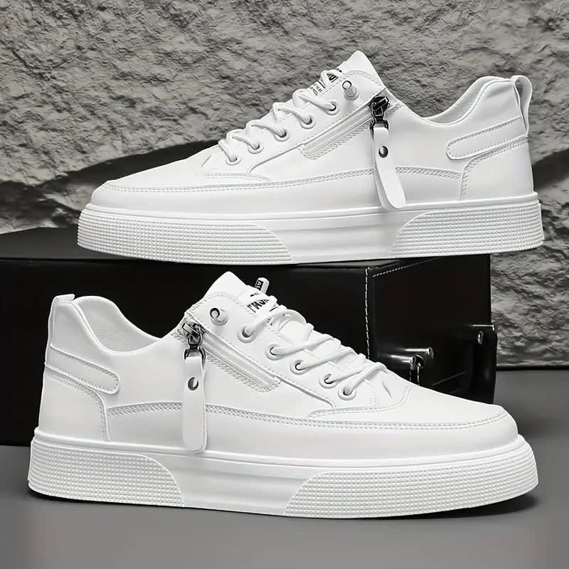Men's Leather Low Top Trainers | Rupert_7