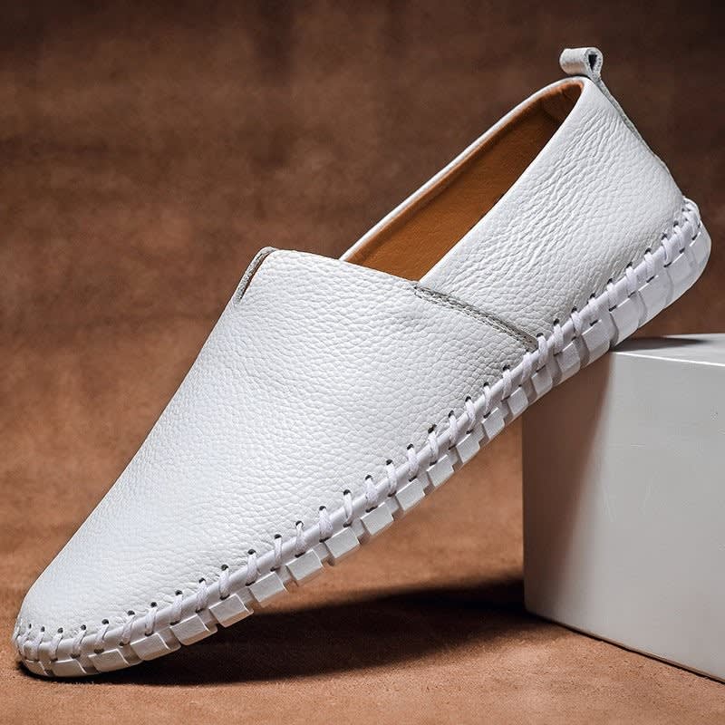 Men's Leather Slip-On Loafers | Iestyn_1