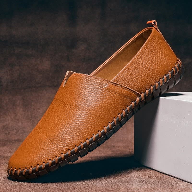 Men's Leather Slip-On Loafers | Iestyn_3
